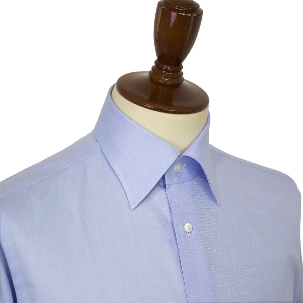 BRUNO（ブルーノ）セミワイドカラー オックスフォード シャツ【サックスSAX】正規販売店