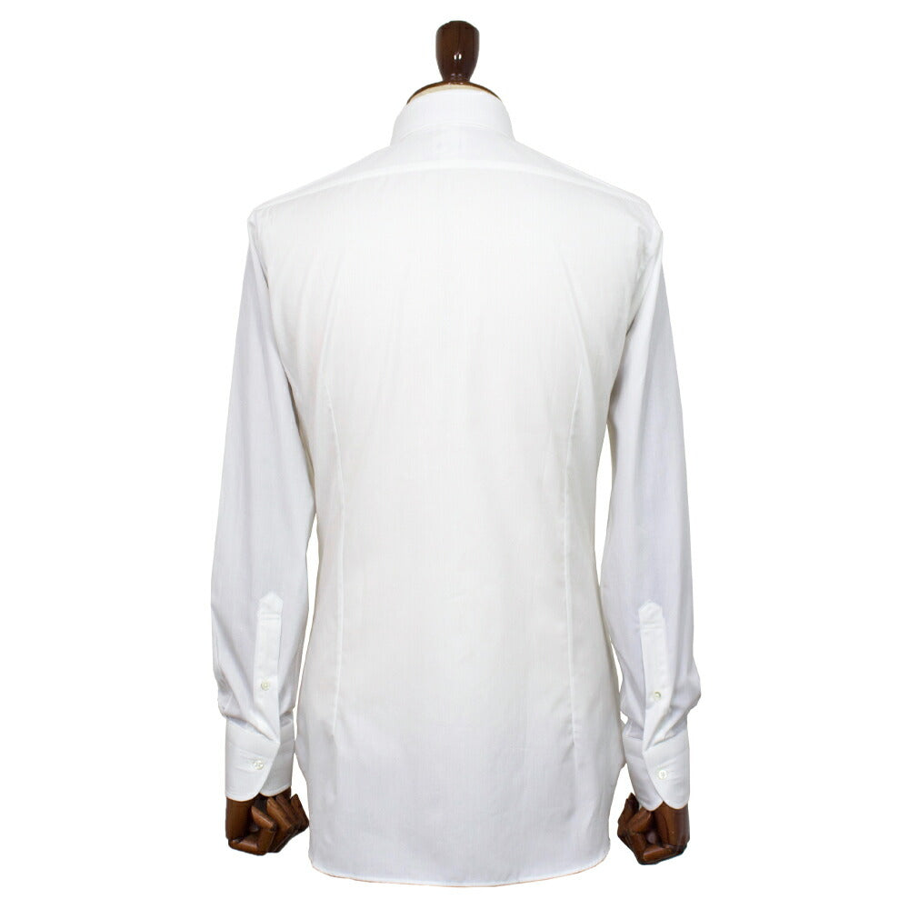 BRUNO（ブルーノ）THOMAS MASON トーマスメイソン セミワイドカラー ブロード シャツ【ホワイトWhite】正規販売店