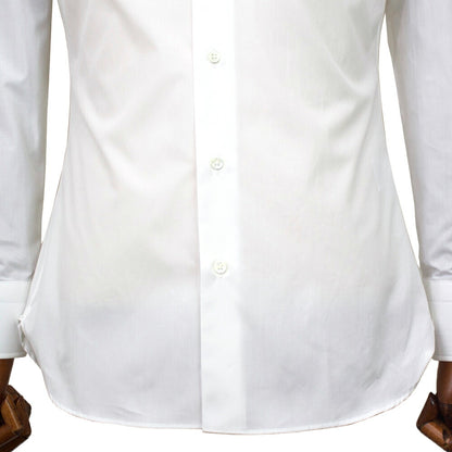 BRUNO（ブルーノ）THOMAS MASON トーマスメイソン セミワイドカラー ブロード シャツ【ホワイトWhite】正規販売店