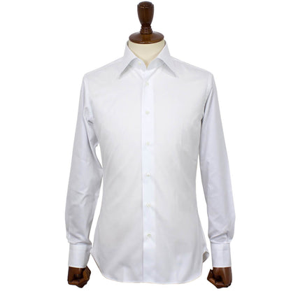 BRUNO（ブルーノ）THOMAS MASON トーマスメイソン セミワイドカラー オックスフォード シャツ【ホワイトWhite】正規販売店