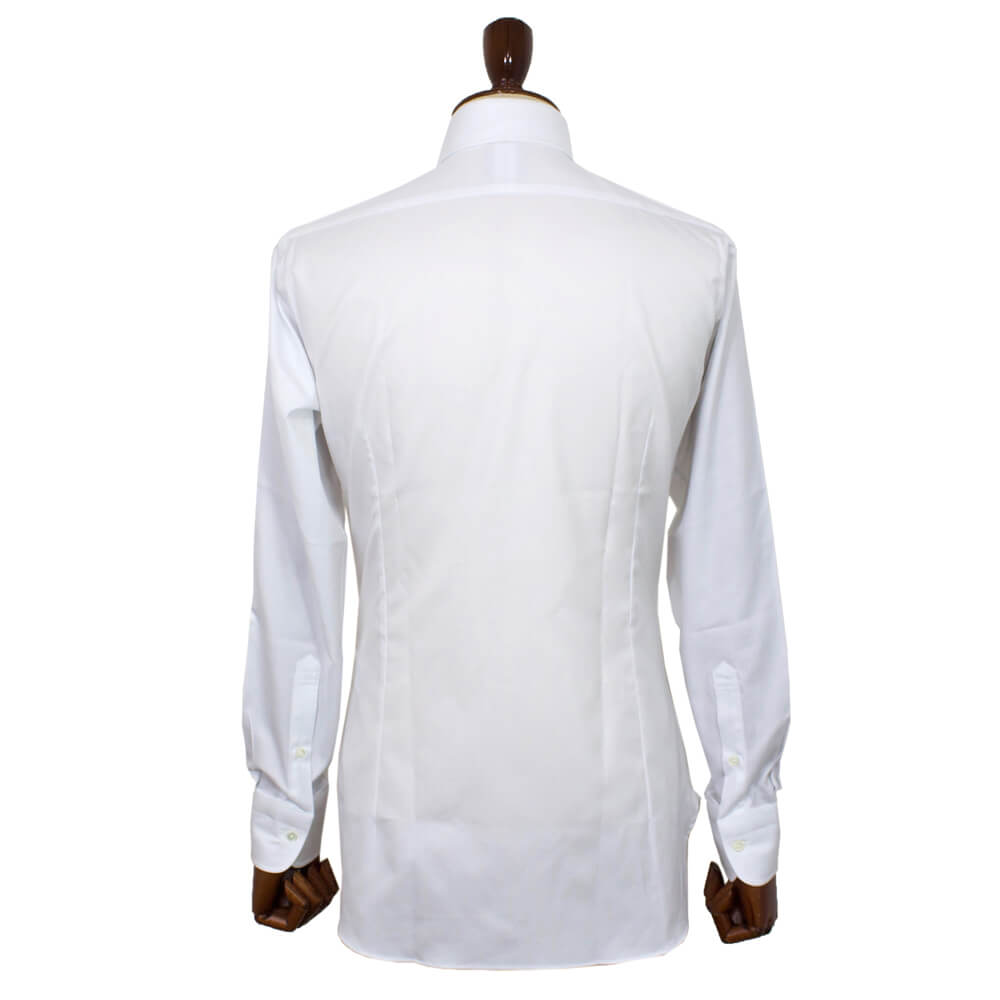 BRUNO（ブルーノ）THOMAS MASON トーマスメイソン セミワイドカラー オックスフォード シャツ【ホワイトWhite】正規販売店