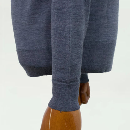 JOHN SMEDLEY（ジョンスメドレー）RENOLD ウール ハイゲージ 30G モダンフィット ロングスリーブ タートルネックニット【グレーgray】国内正規品