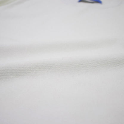 Blu Bre（ブルブレ）コットン クルーネック ロングスリーブ ニットTシャツ【ホワイト】国内正規品