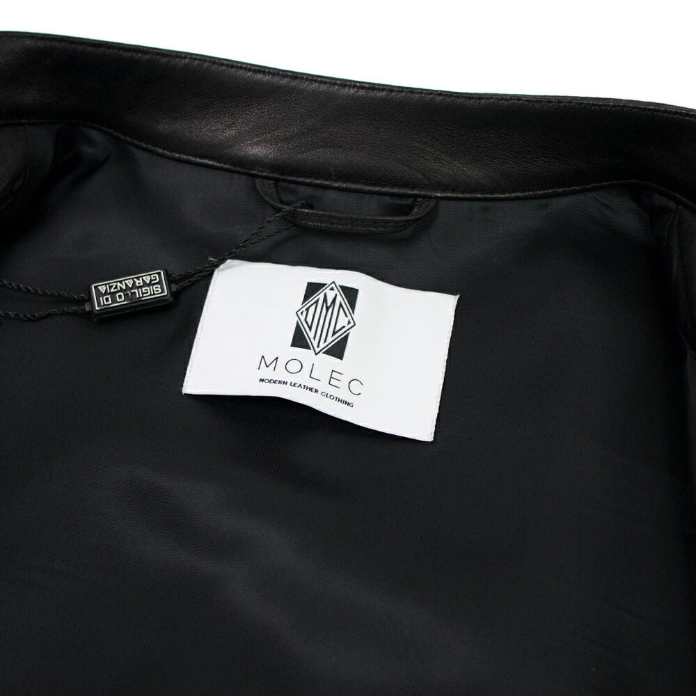 MOLEC（モレック）プロンジェラムレザー セミダブル ライダース