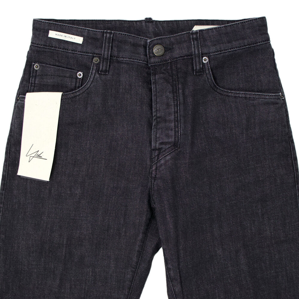 YCHAI（イカイ）ROBUSTO ロブスト YPU004 2DS0017B ５ポケット ストレッチ デニムパンツ 【ブラックBLACK】国内正規品
