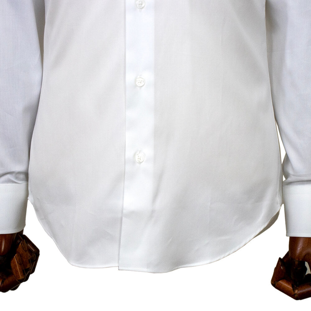 BRUNO（ブルーノ）THOMAS MASON トーマスメイソン セミワイドカラー オックスフォード シャツ【ホワイトWhite】正規販売店