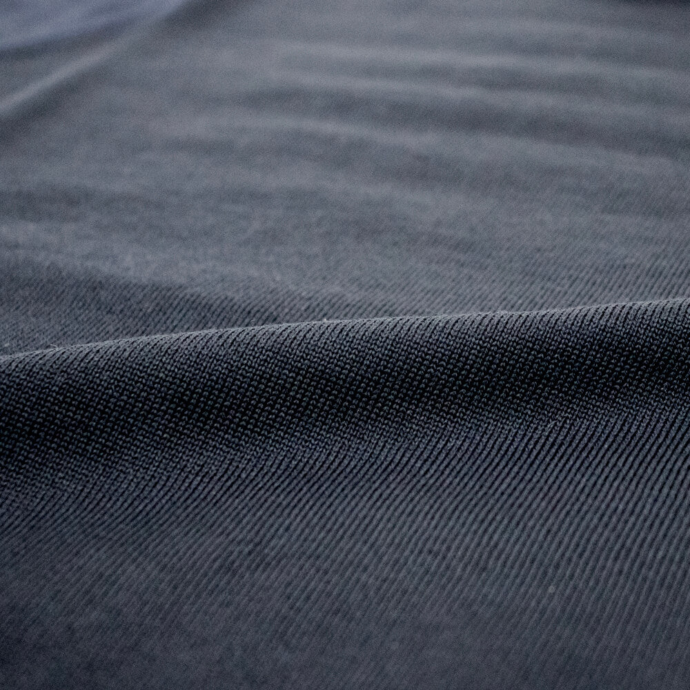 ALESSANDRO LUPPI（アレッサンドロ ルッピ）1222 HI NECK ウール ハイゲージ 長袖 モックネック ハイネック ニット【ネイビーNavy】国内正規品