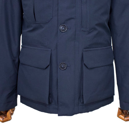WOOLRICH（ウールリッチ）GTX MOUNTAIN JACKET ゴアテックス ダウン入り マウンテンジャケット【メルトンブルーMELTON BLUE】国内正規品
