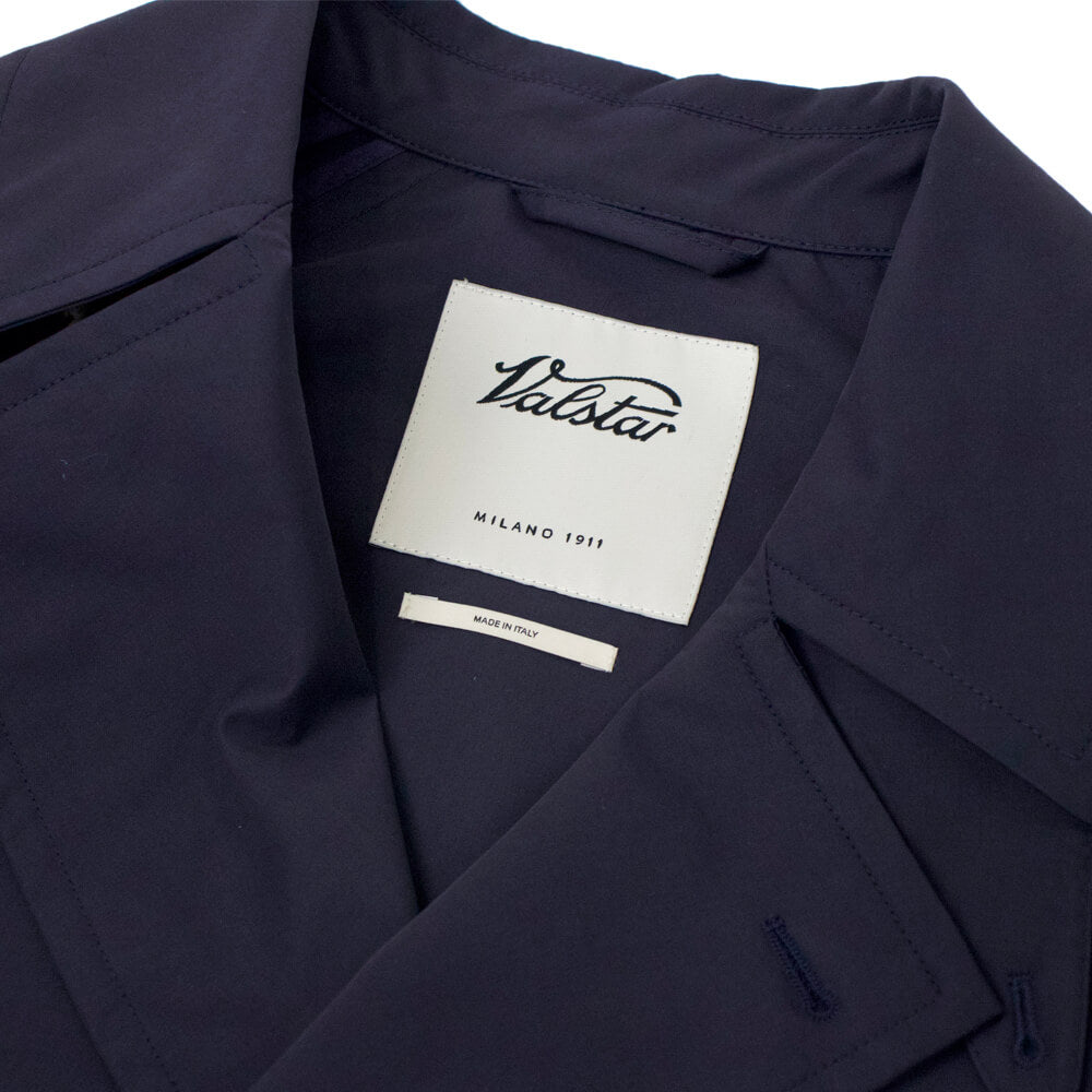 Valstar（ヴァルスター）コットンギャバジン ベルテッド タイロッケン コート【ネイビーNAVY】国内正規品