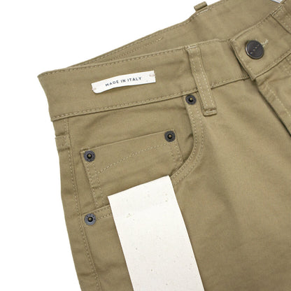 YCHAI（イカイ）ROBUSTO ロブストYPU004 43 2TS0021 EJ 057 5ポケット ストレッチ コットン ギャバジン パンツ【キャメルCAMMELO】国内正規品