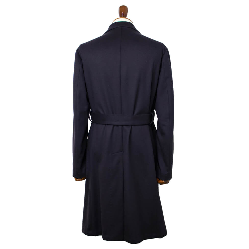 Finjack（フィンジャック） ウール カシミヤ ベルテッド チェスターコート【ネイビーNAVY】国内正規品
