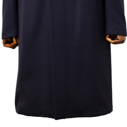 Finjack（フィンジャック） ウール カシミヤ ベルテッド チェスターコート【ネイビーNAVY】国内正規品