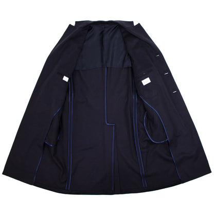 Finjack（フィンジャック） ウール カシミヤ ベルテッド チェスターコート【ネイビーNAVY】国内正規品