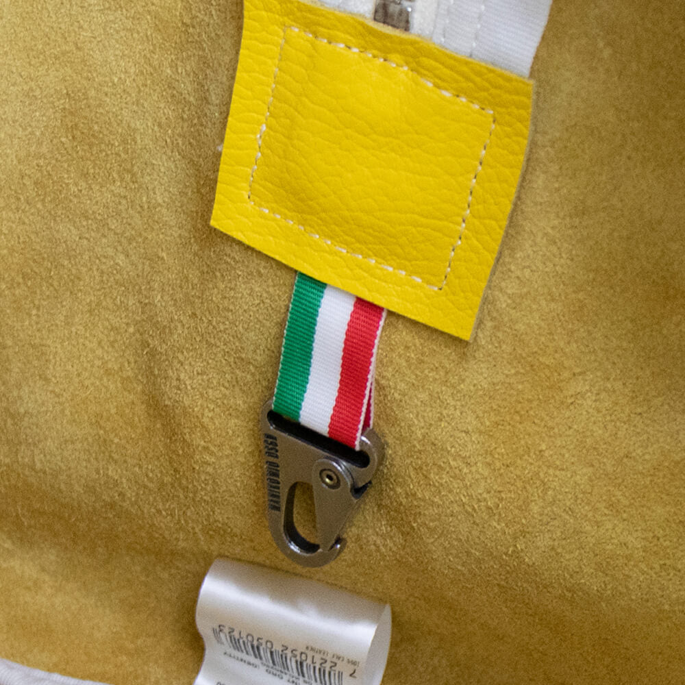 LARDINI（ラルディーニ）ボストンバッグ LARDINI AVIATOR'S KIT BAG【イエロー】